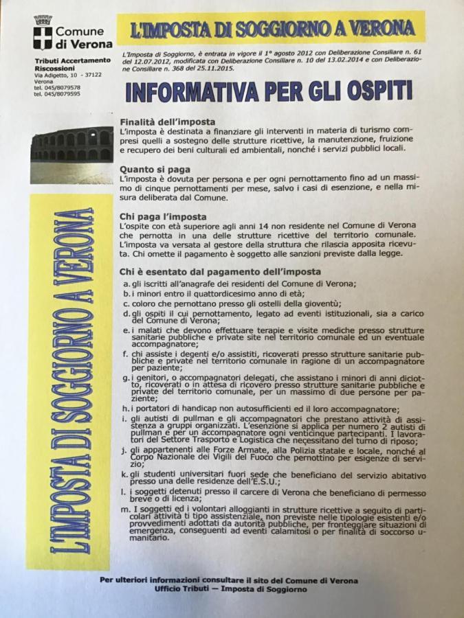 A Due Passi Da Giulietta-Casa Montecchi Verona Eksteriør bilde